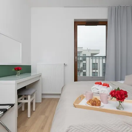 Apartment Postepu With Parking By Renters Warsaw