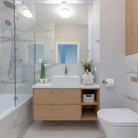 Apartment Postepu With Parking By Renters Warsaw